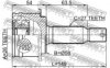 FEBEST 0410-CWRR Joint, drive shaft